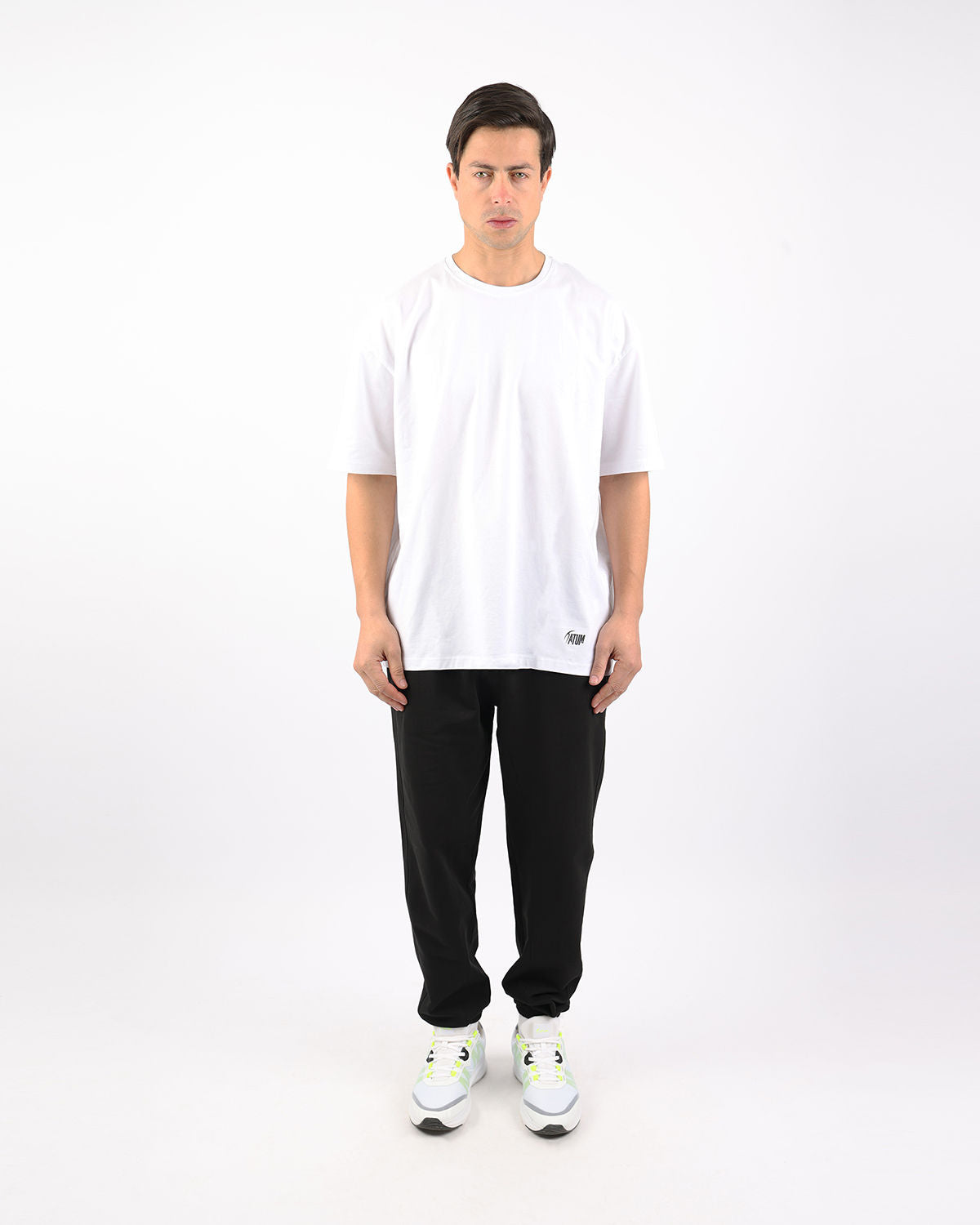 Active Comfort Men's Black Sweatpants-Atum -10685548