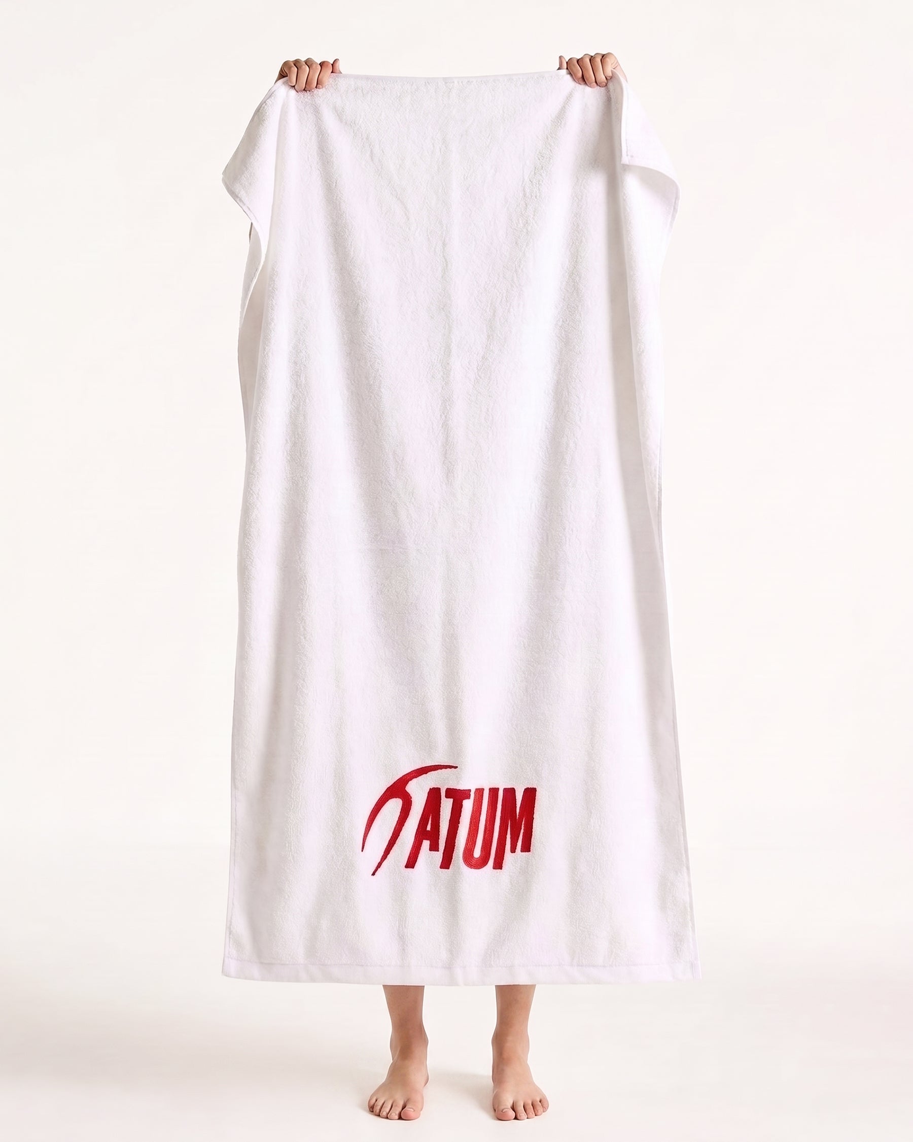 White Unisex Towel-Atum -19145200