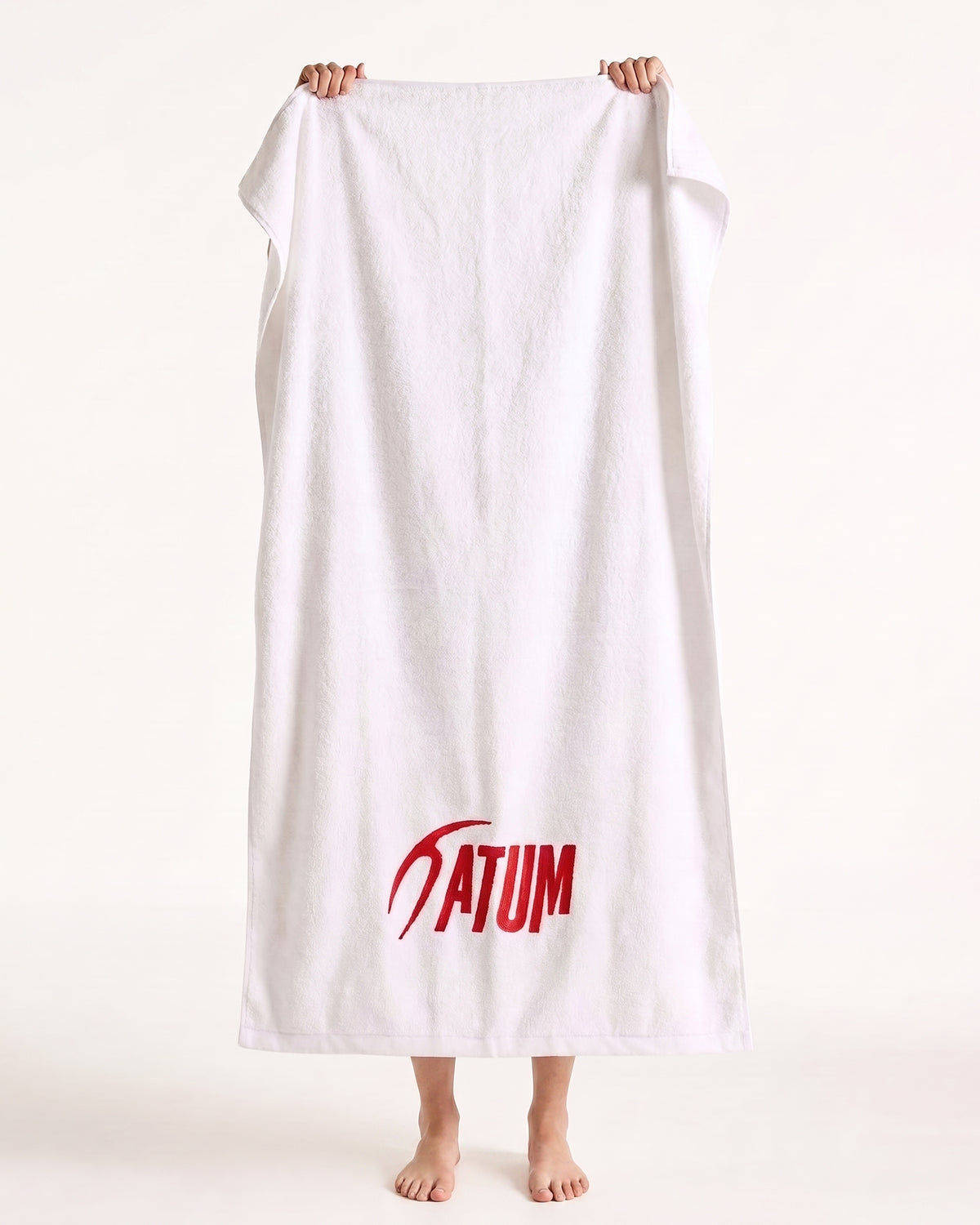 White Unisex Towel-Atum -35836768