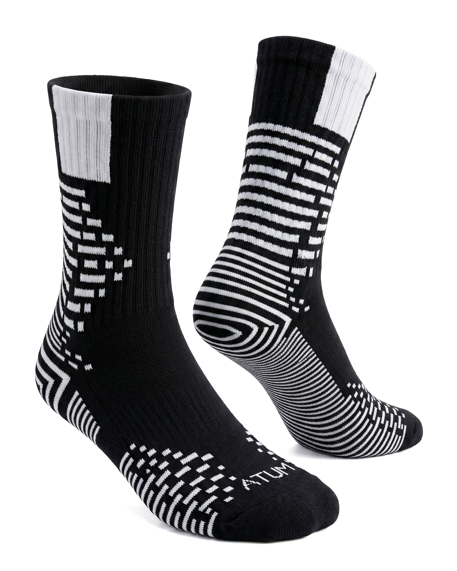 Adults Unisex Long Black-Tex Training Socks-Atum -5848054