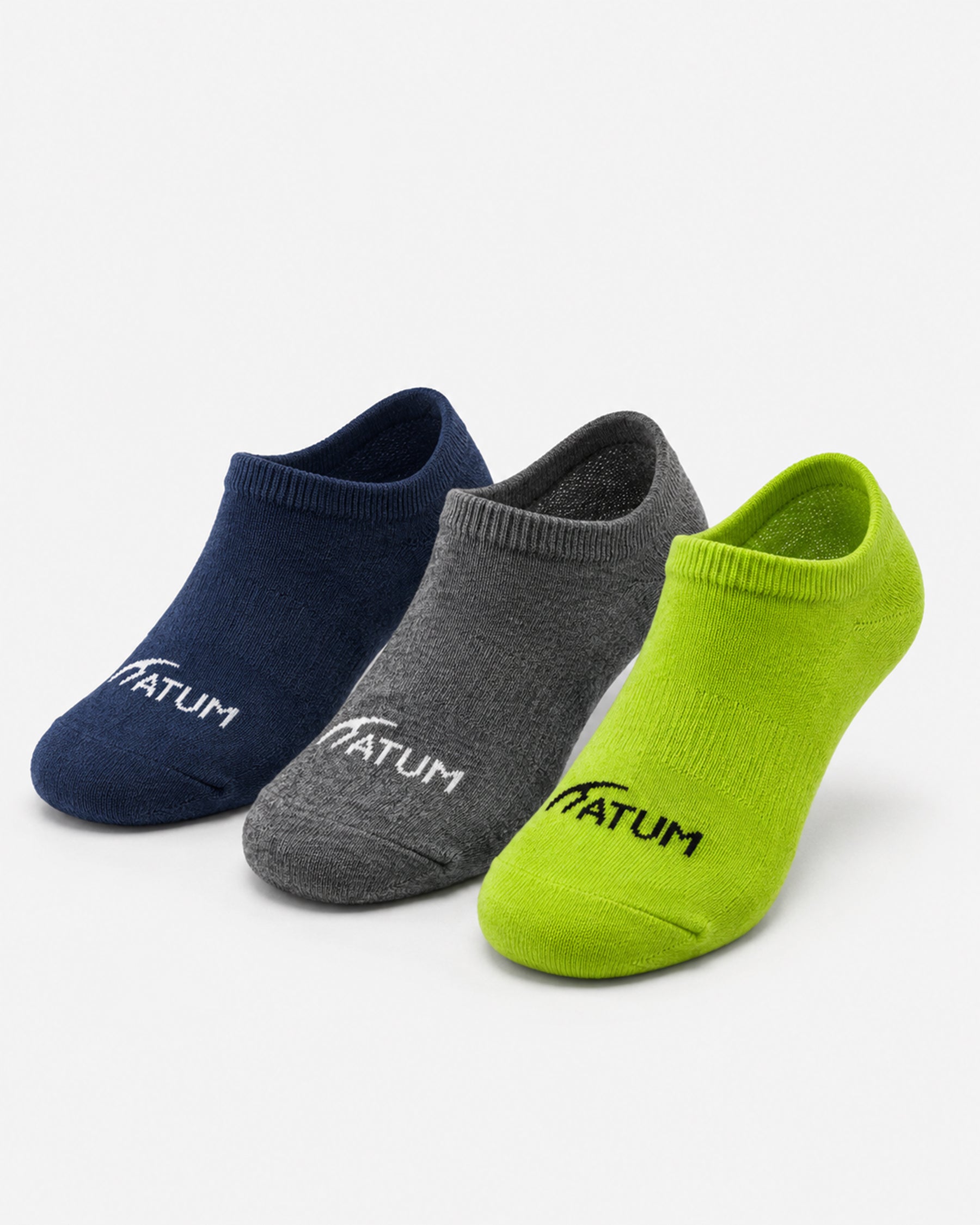 Kids Low-Cut MixGreen Training Socks-Pack of 3-Atum -59063190