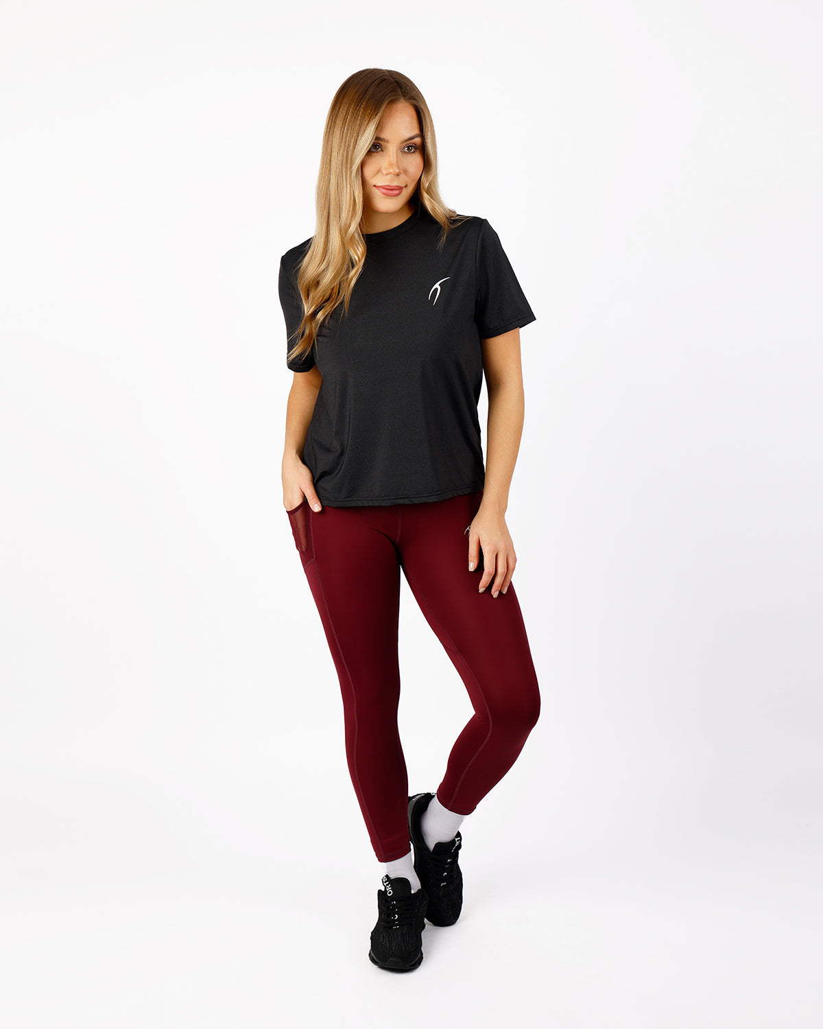 Hyper Short-Sleeves Black Training Top-Atum -99588639