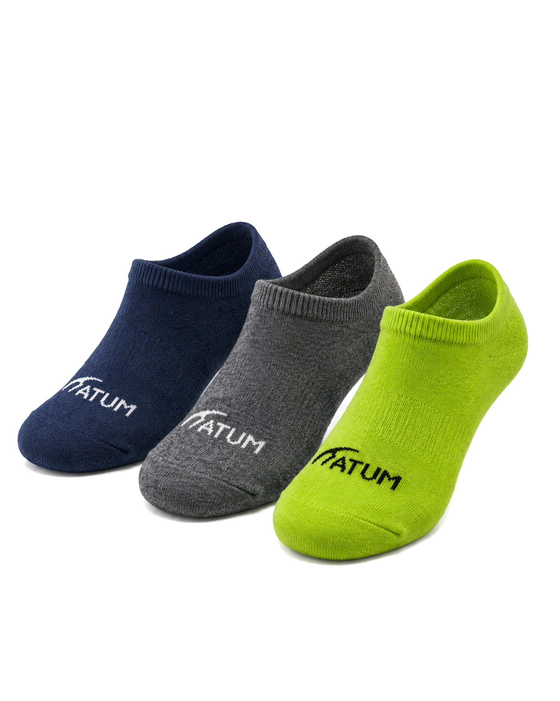 Kids Low-Cut MixGreen Training Socks-Pack of 3-Atum -66719227