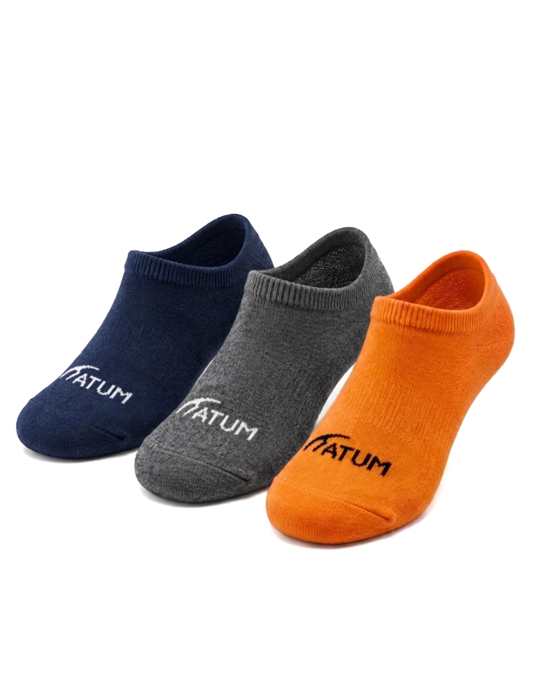 Kids Low-Cut MixOrange Training Socks-Pack of 3-Atum -6218742