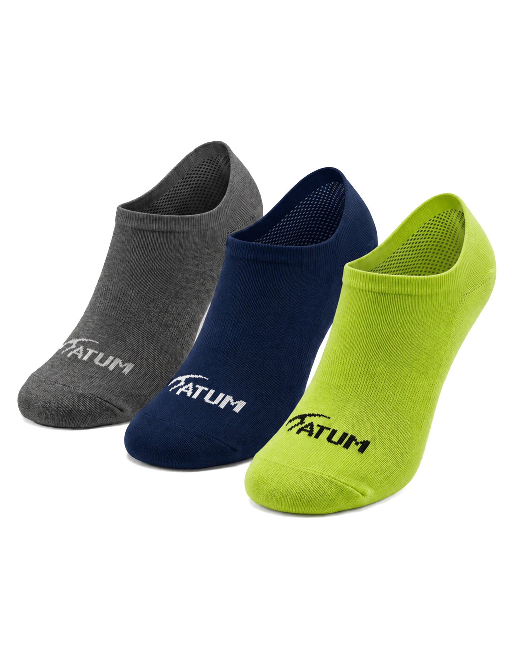 Adults Low-Cut MixGreen Training Socks-Pack of 3-Atum -58412067