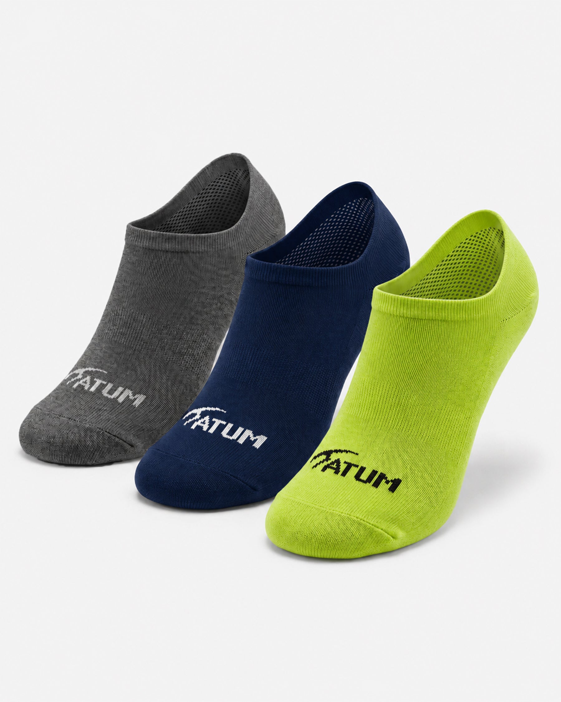 Adults Low-Cut MixGreen Training Socks-Pack of 3-Atum -40936957