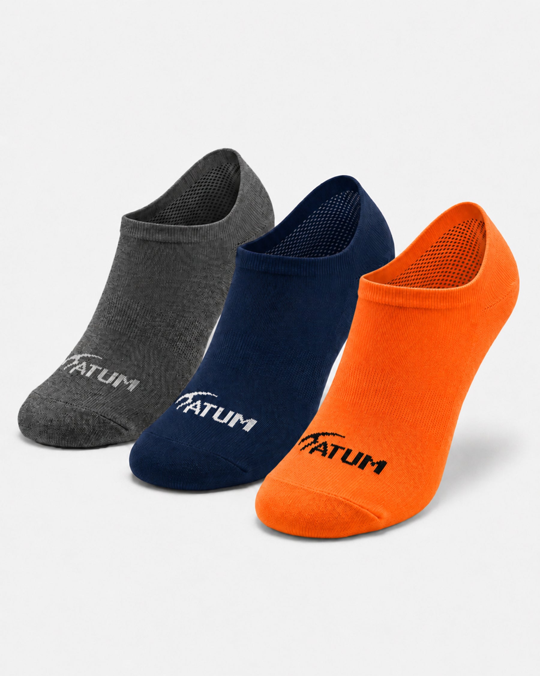 Adults Low-Cut MixOrange Training Socks-Pack of 3-Atum -15856966