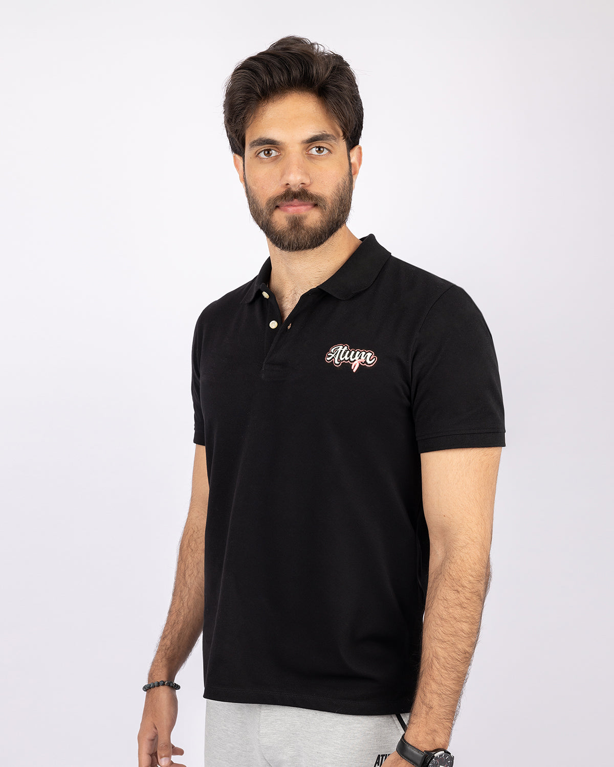 Men's Black Polo Shirt