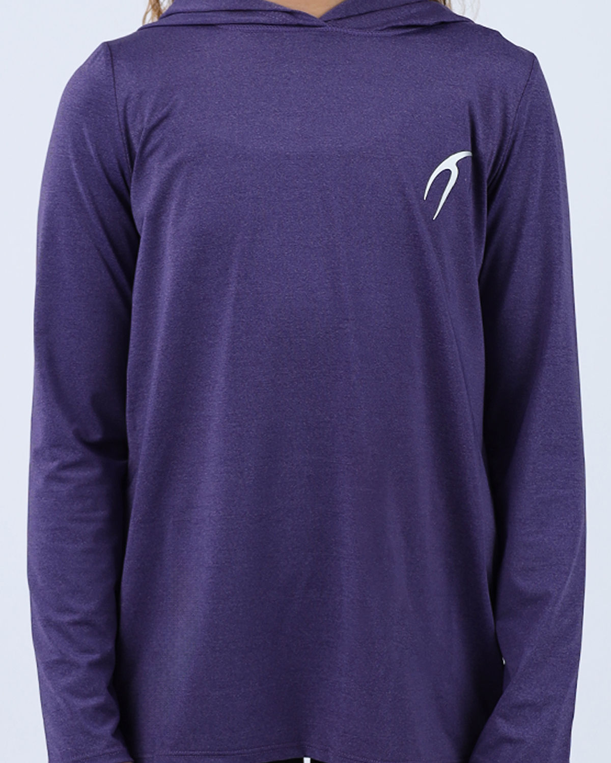 Vivid Long-Sleeve Purple Hoodie-Atum -70443460