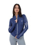 Athleisure Inspire Zip Navy Jacket