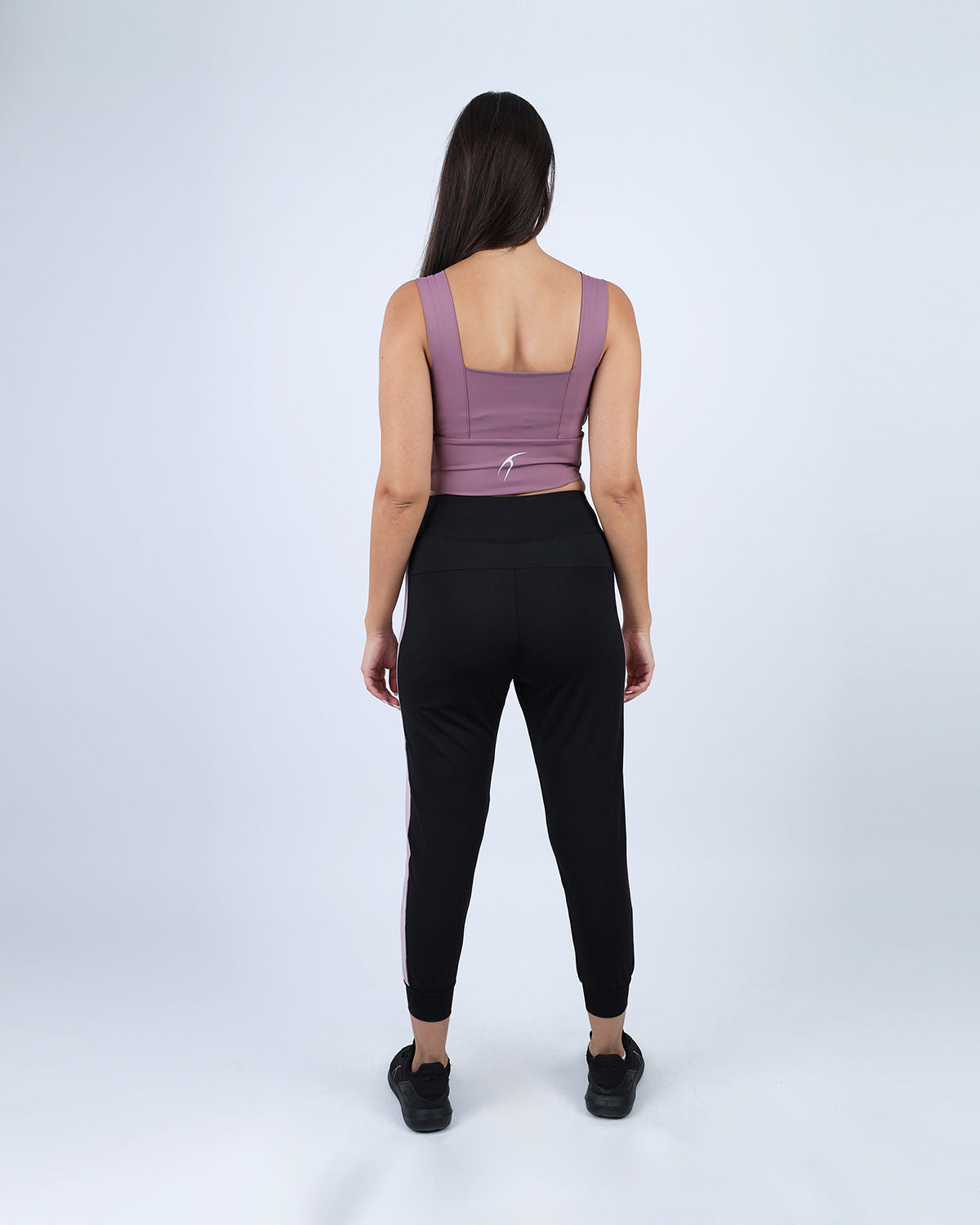 Stride Contrast Panel Pink Pants-Atum -26753927