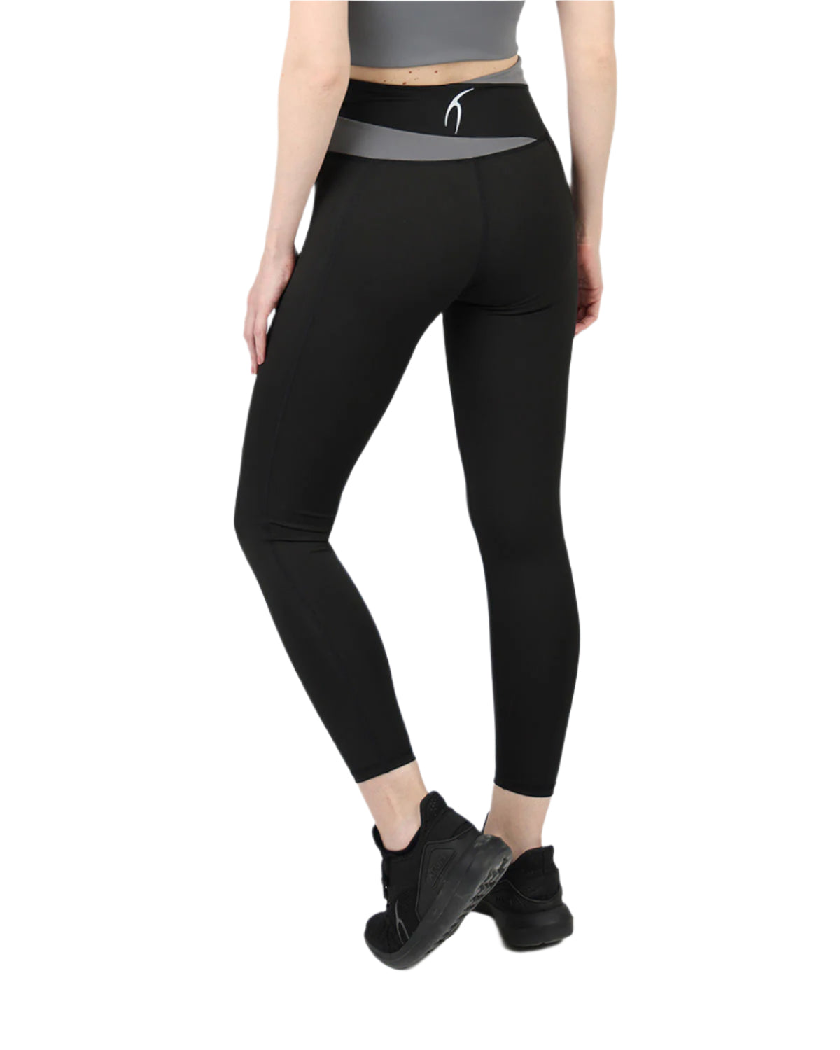Horizon Duo Curve Black Leggings-Atum -88416588
