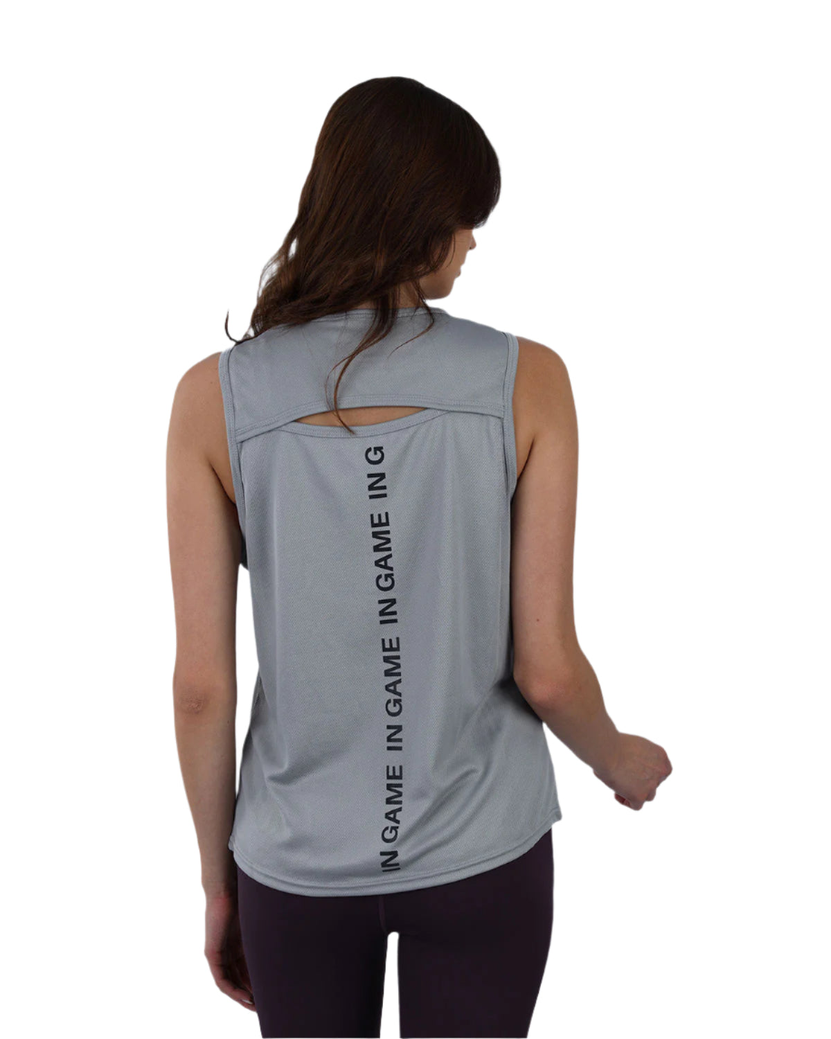 Modal Yoga Gray Tank Top-Atum -53041644