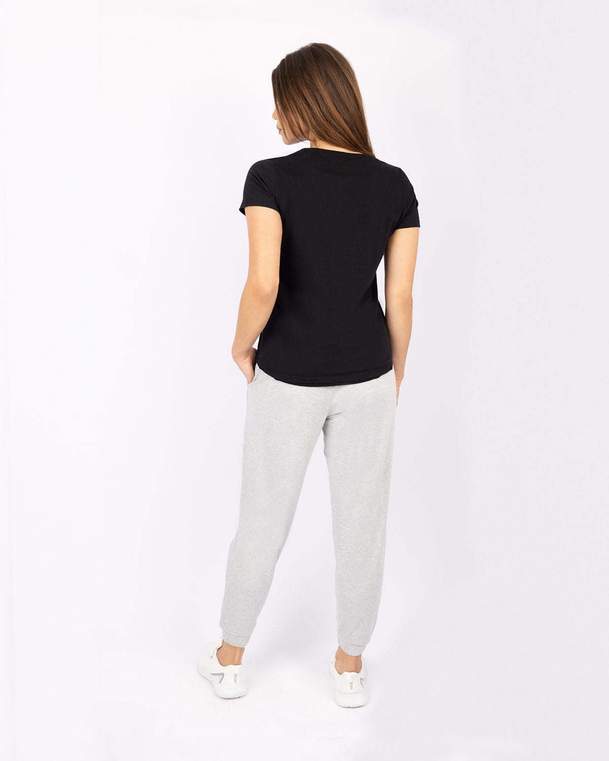 Women's Sport Gray Sweatpants-Atum -32779064
