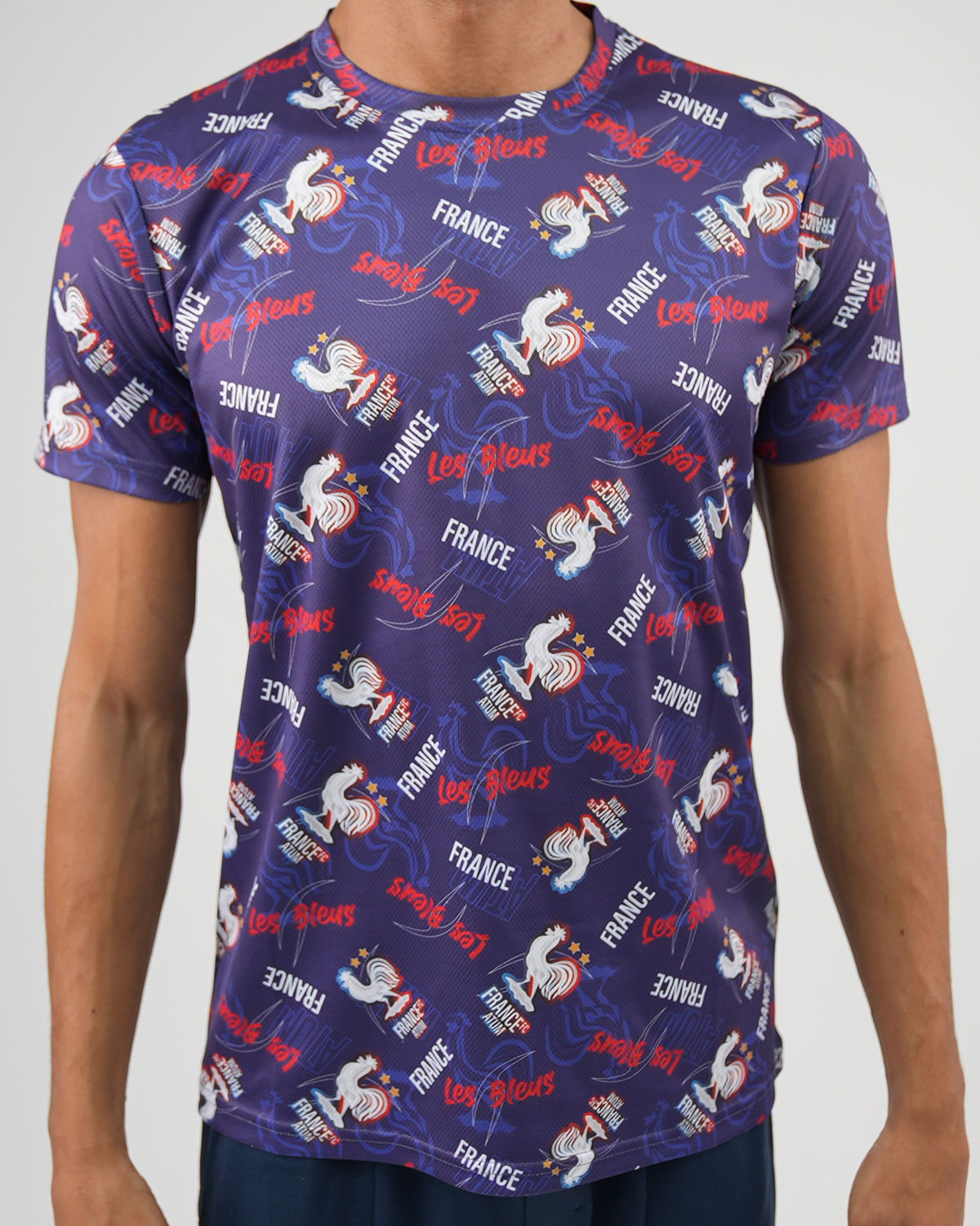 Les Bleus Sports Unisex T-Shirt-Atum -2055128
