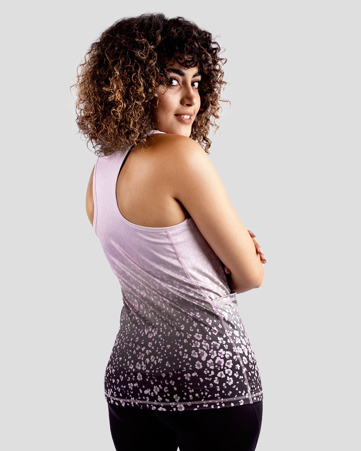 Colored Tank Pink Top-Atum -67830767
