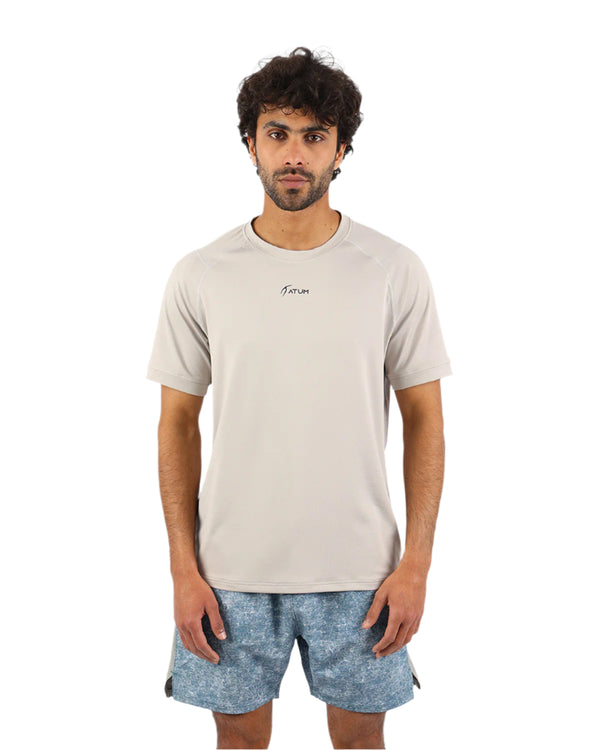 Energy Flow Men's Gray T-Shirt-Atum -4069140