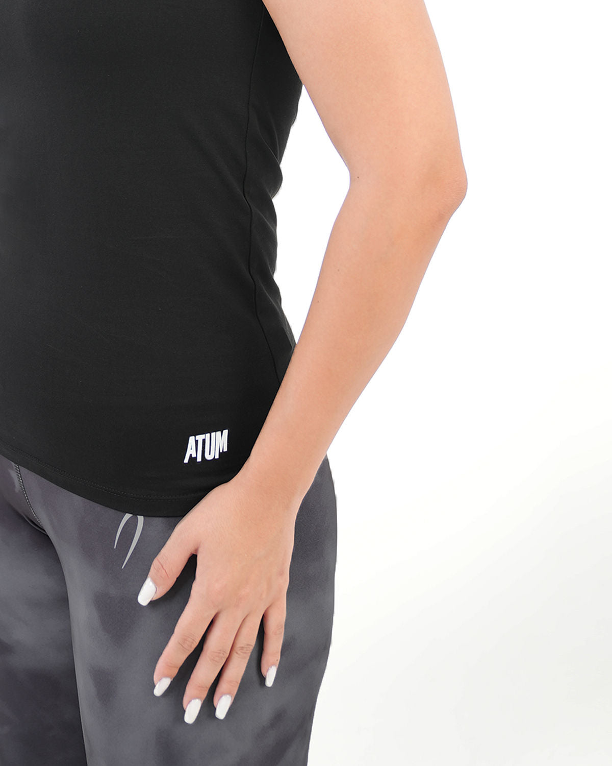 Basic Black Tank-Top-Atum -24012008