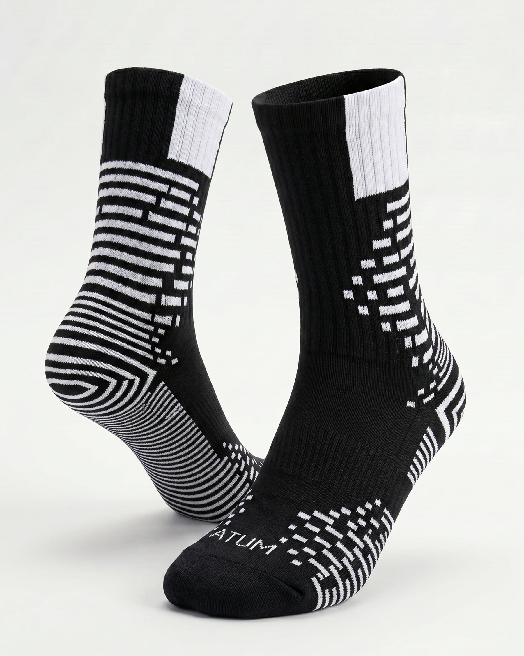 Adults Unisex Long Black-Tex Training Socks-Atum -6700339
