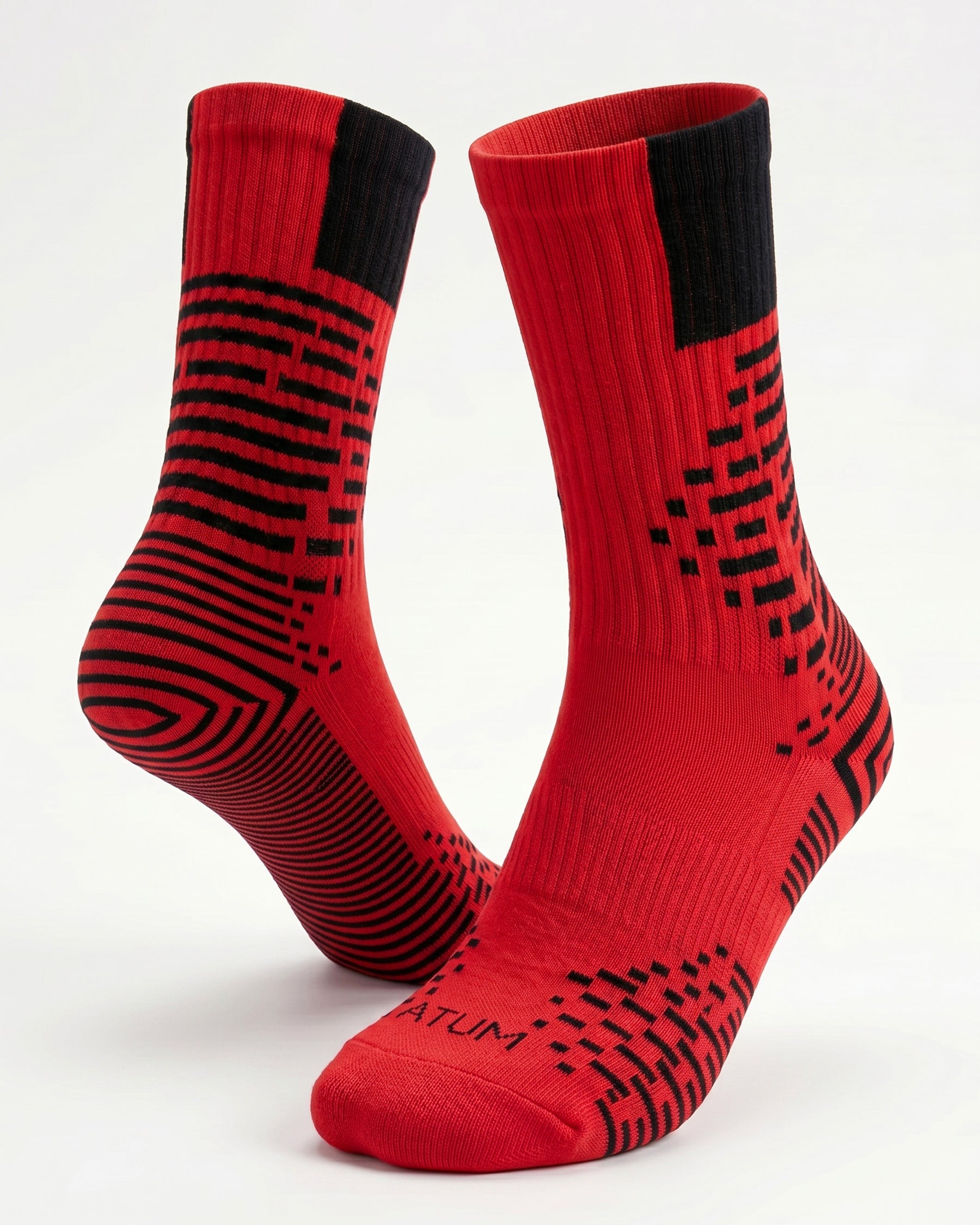 Adults Unisex Long Red-Tex Training Socks-Atum -94297081
