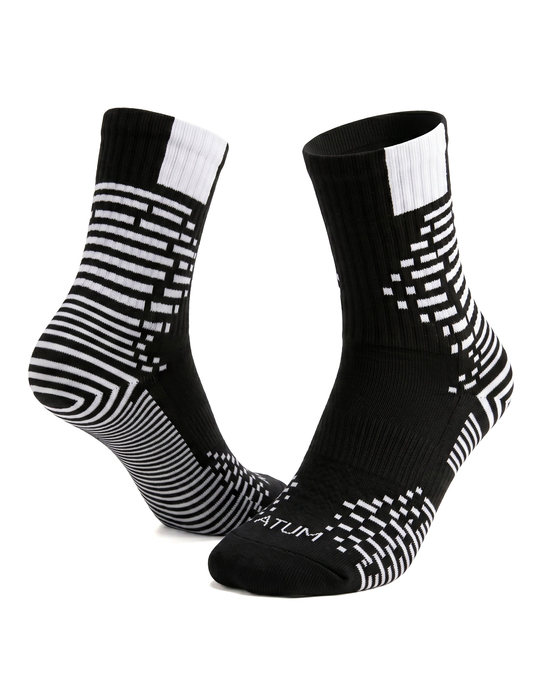 Kids Mid-Crew Black-Tex Training Socks