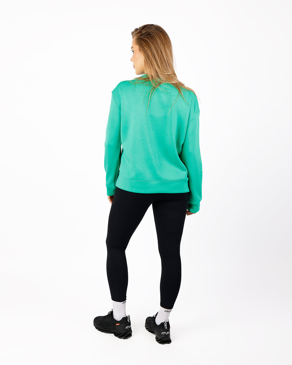 Essential Crew Green Top-Atum -125445