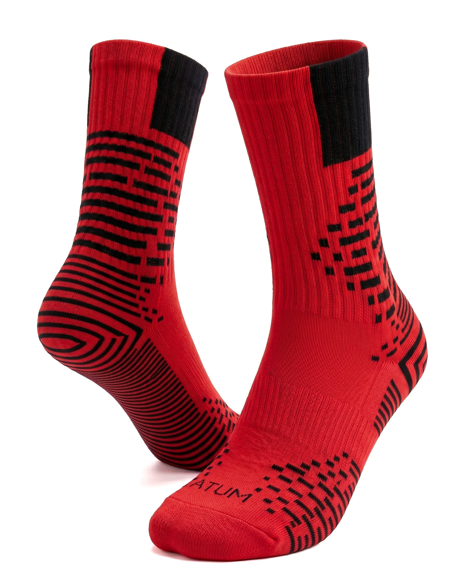 Adults Unisex Long Red-Tex Training Socks-Atum -6529654