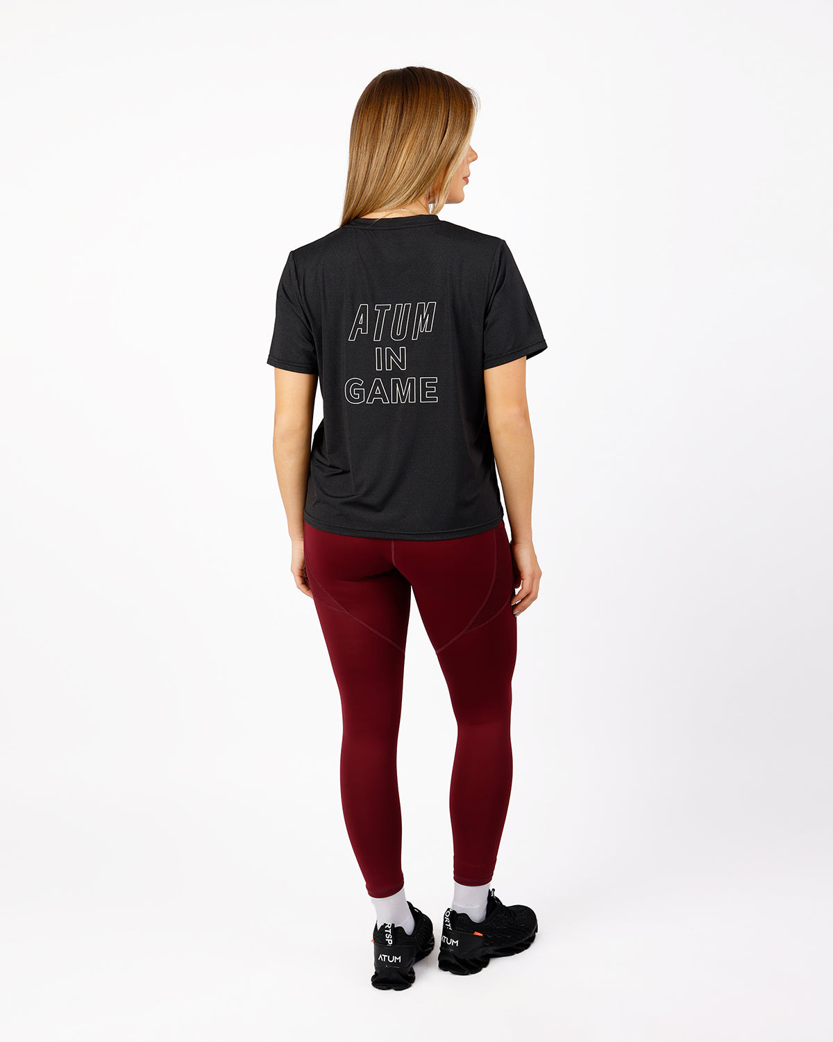 Hyper Short-Sleeves Black Training Top-Atum -24451659