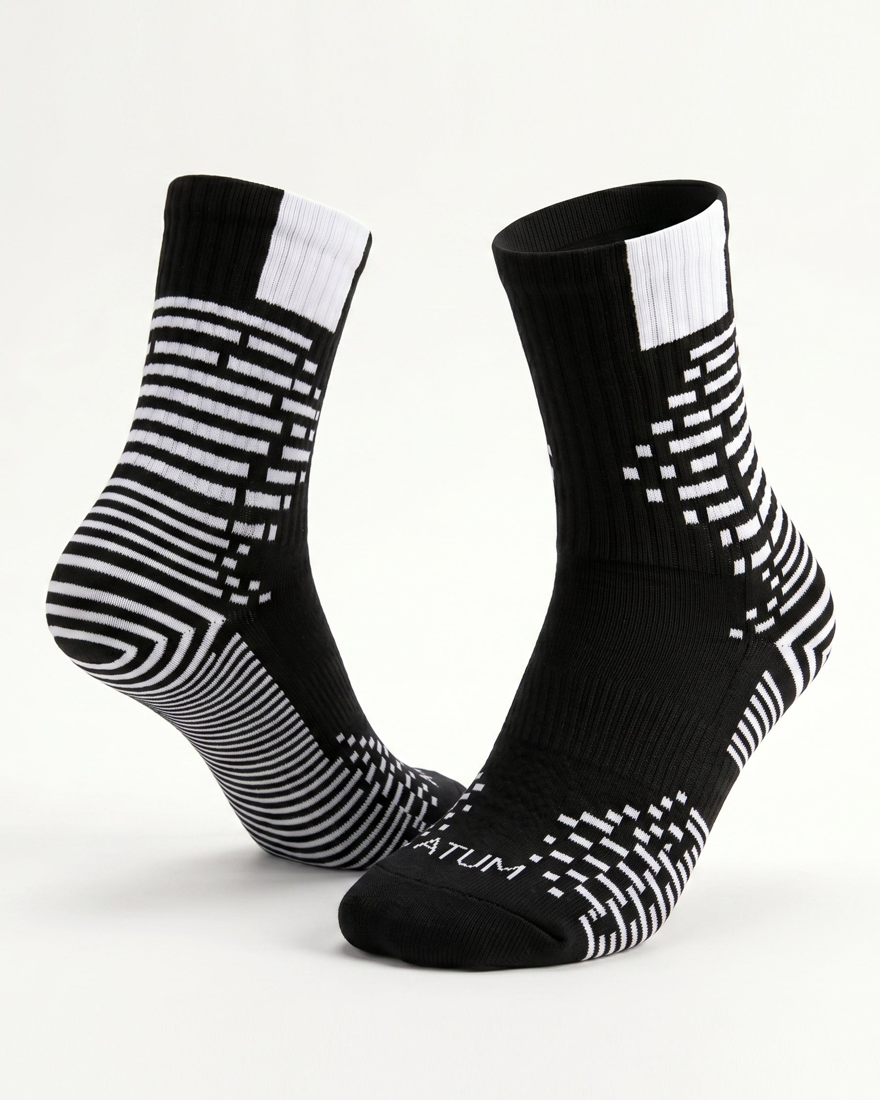 Kids Mid-Crew Black-Tex Training Socks