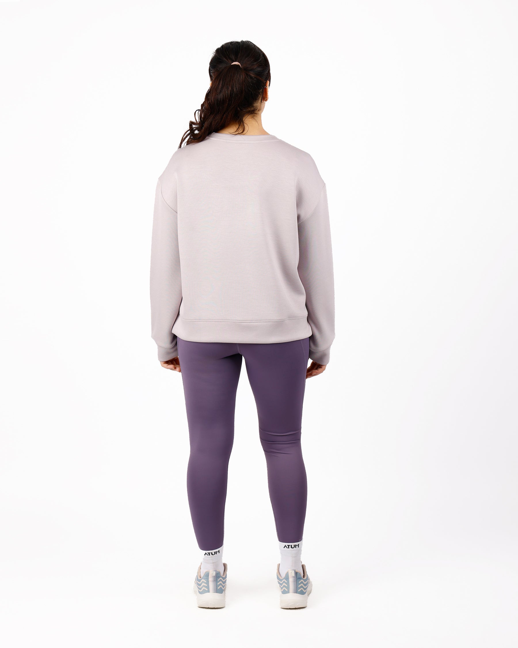 Essential Crew Light Purple Top-Atum -51431290
