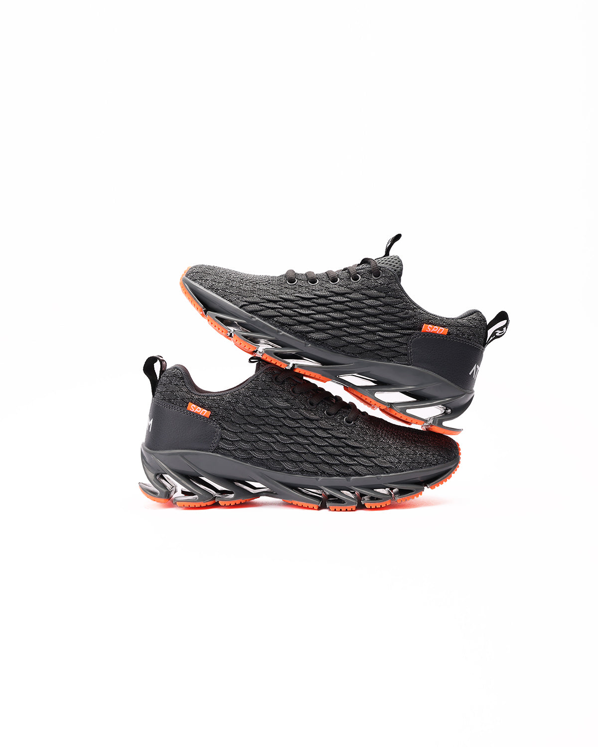 Velocity Vortex Gray Running Shoes-Atum -55406684