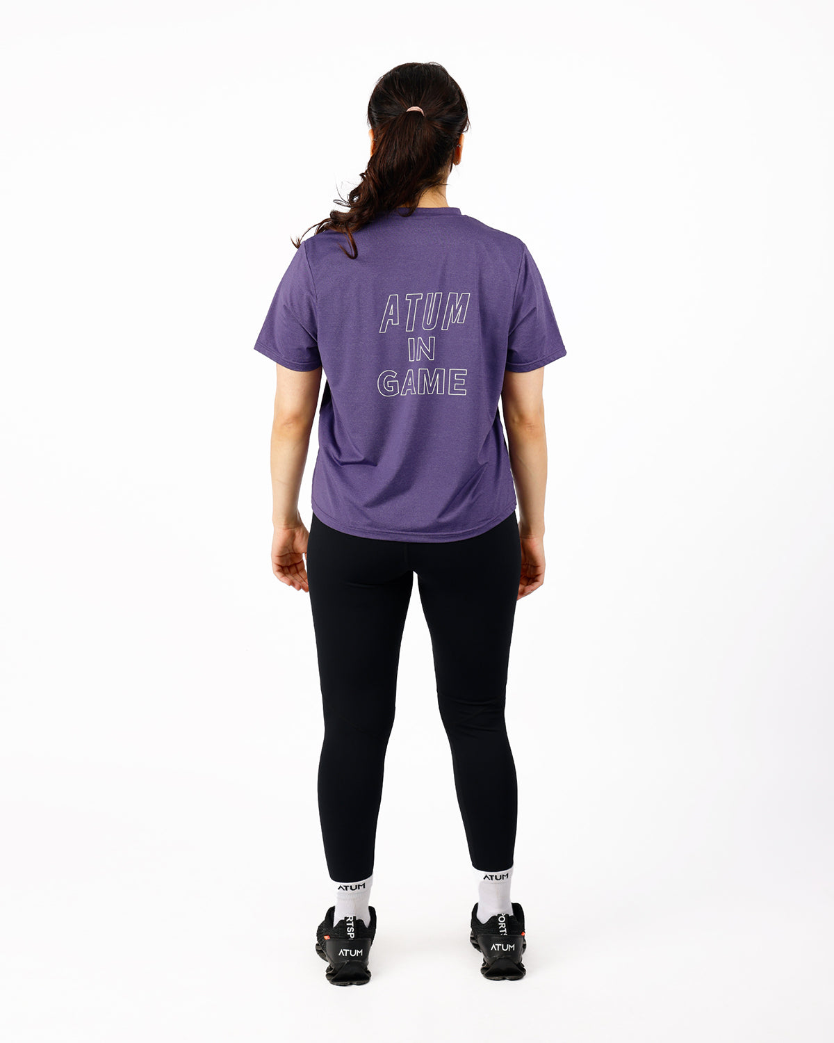 Hyper Short-Sleeves Purple Training Top-Atum -26359006