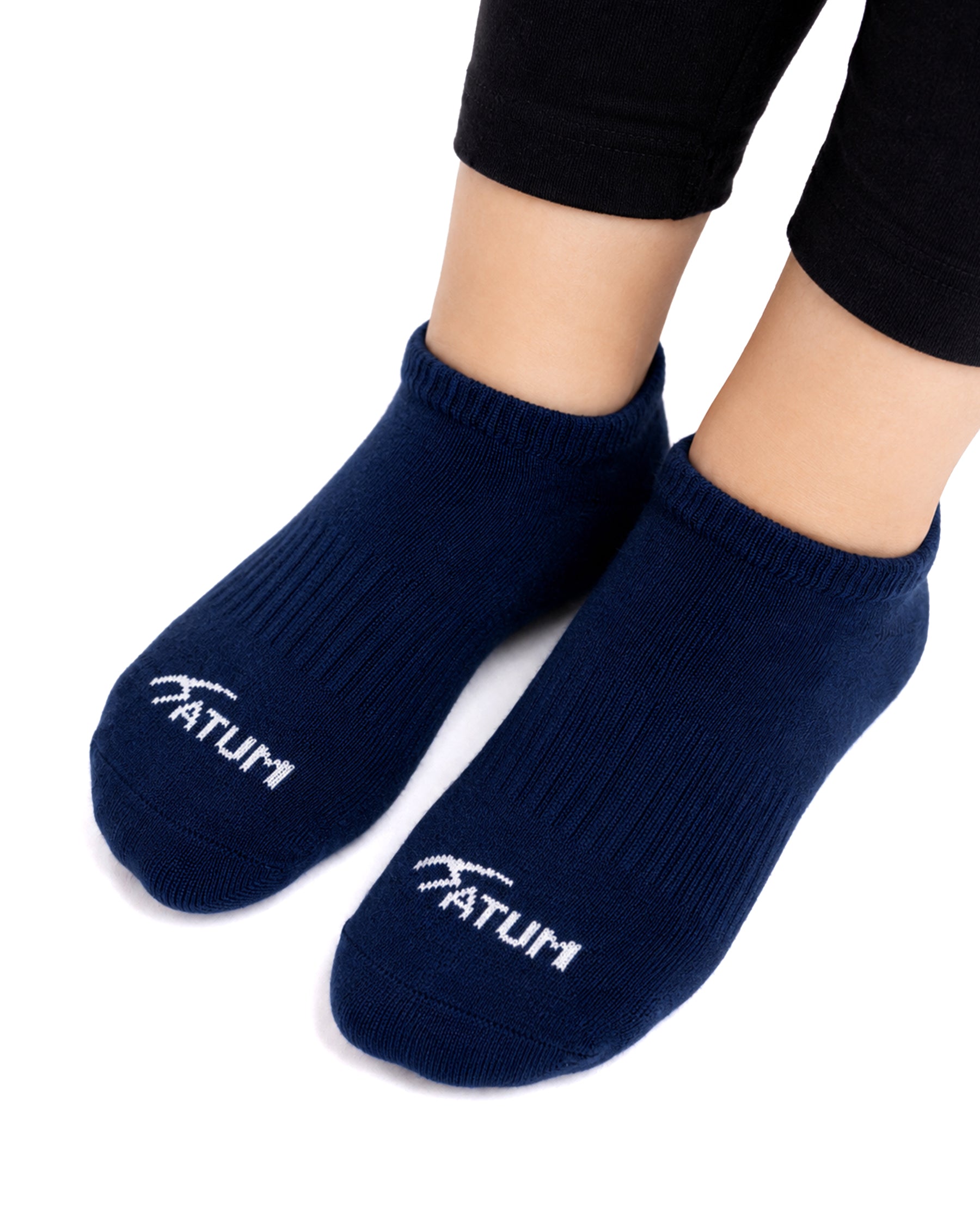 Kids Low-Cut MixGreen Training Socks-Pack of 3-Atum -26552522