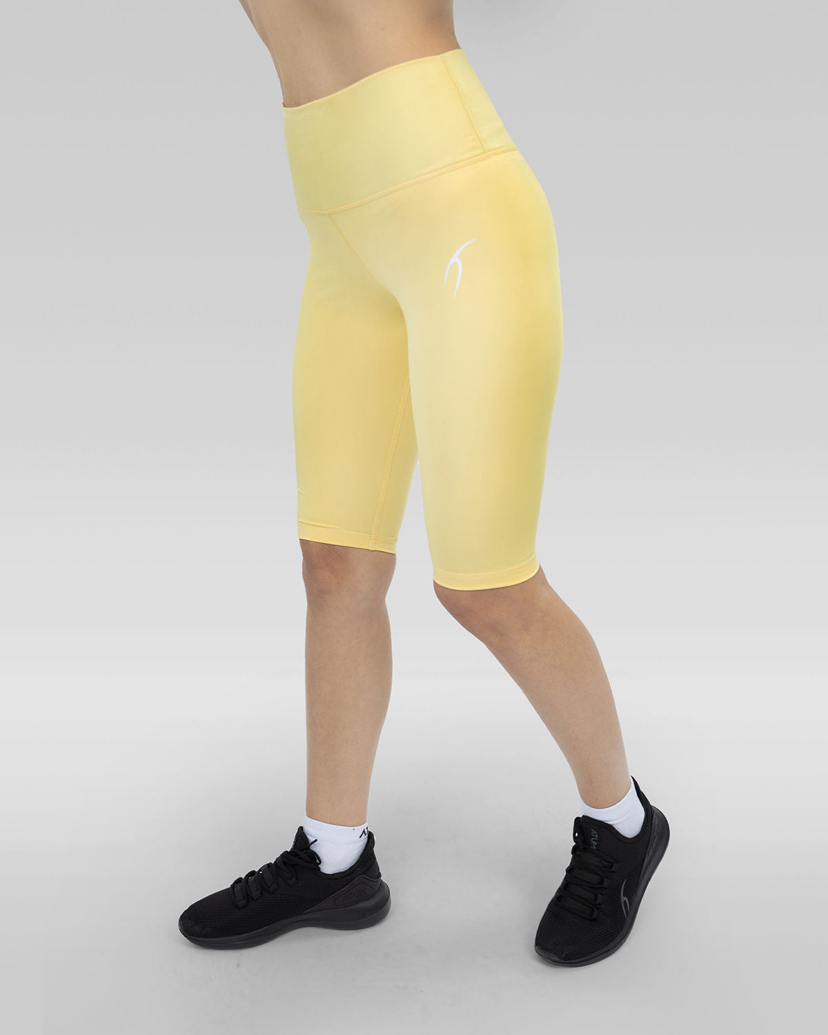Basic Essentials Yellow Short Leggings