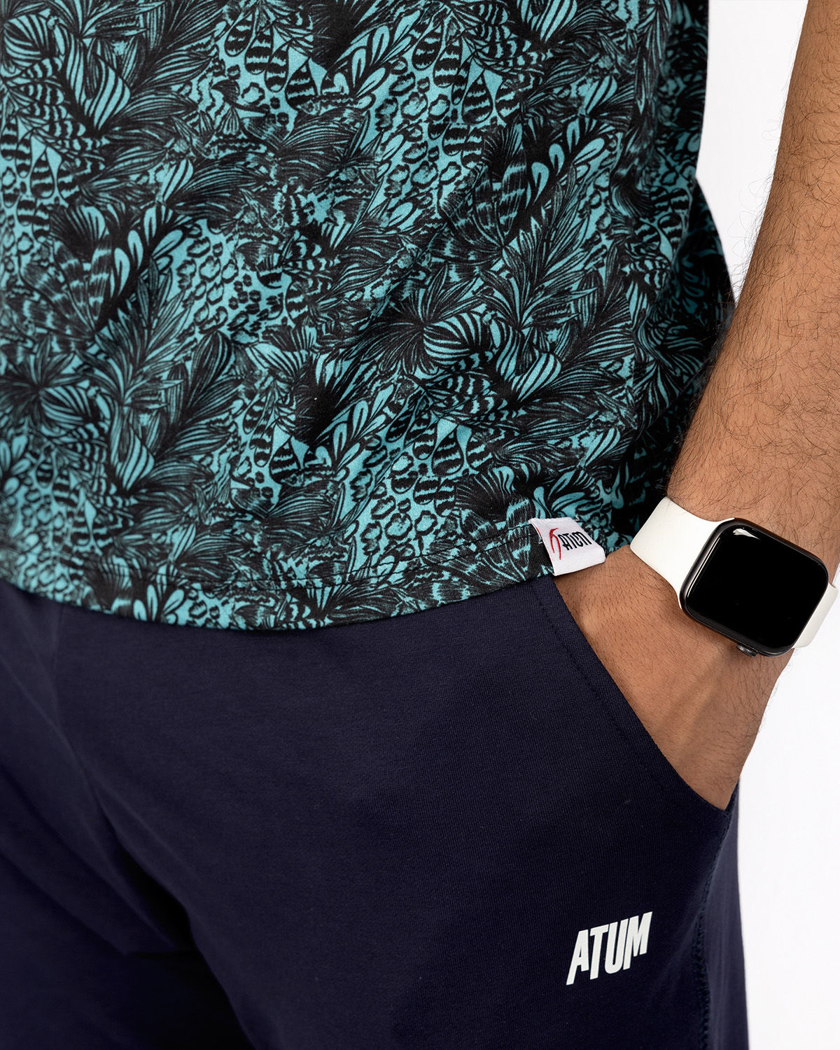 Splash Clash Forest Blue T-Shirt