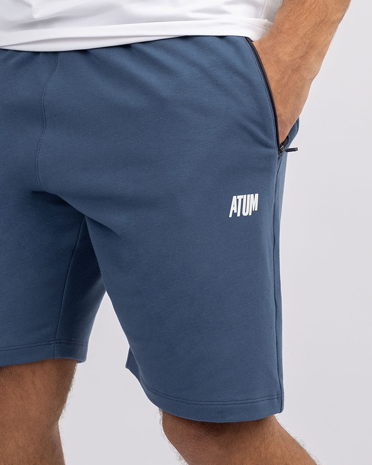 Men's Navy Standard Fit-Short-Atum -79194121