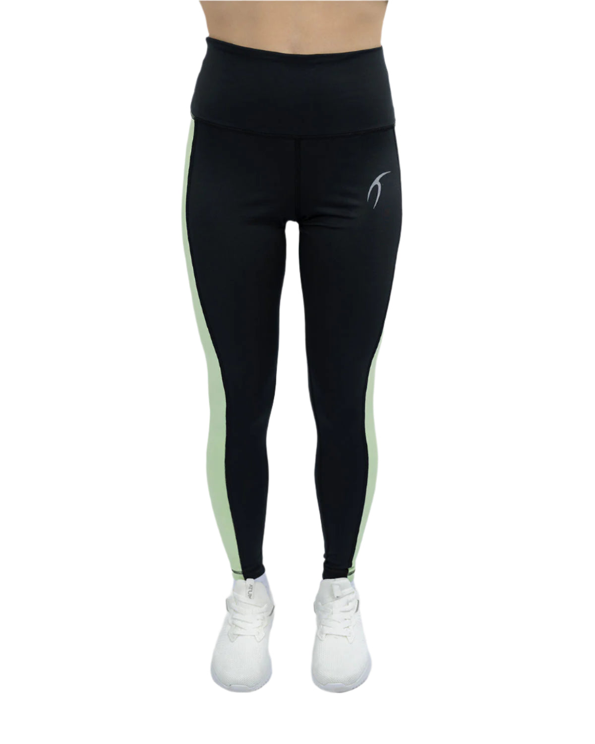 Flowery Plain Black Leggings-Atum -84951545
