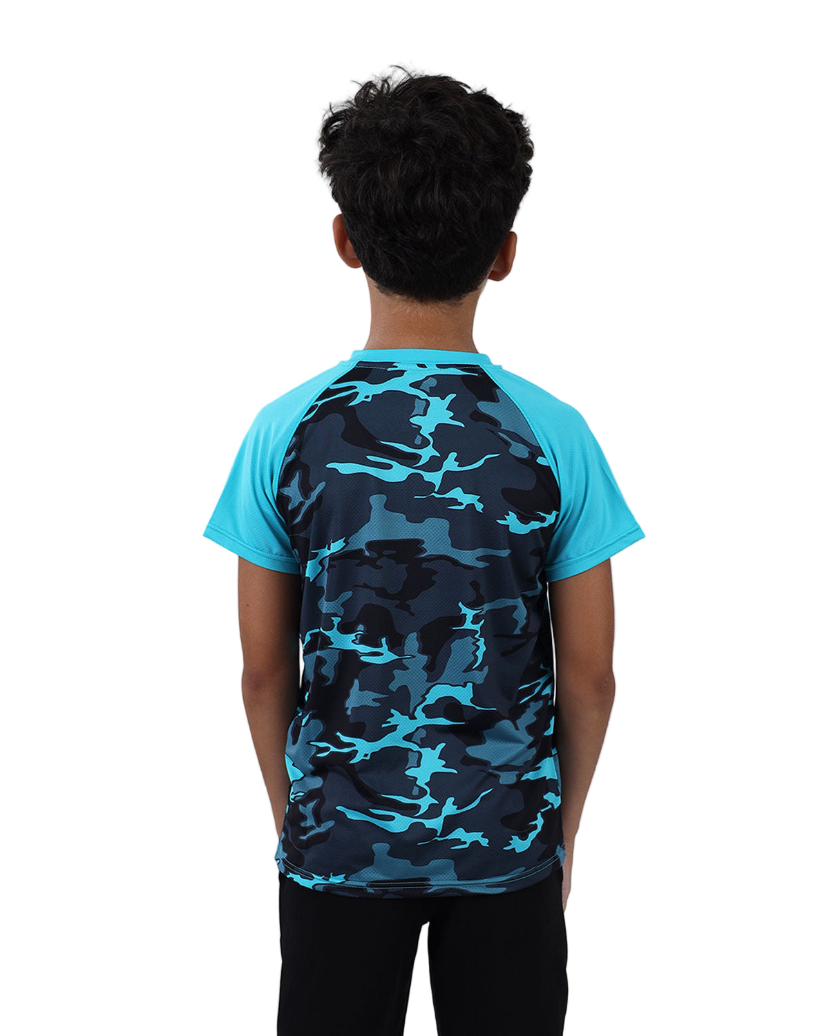 Army Training Sports Turquoise T-Shirt-Atum -96527395