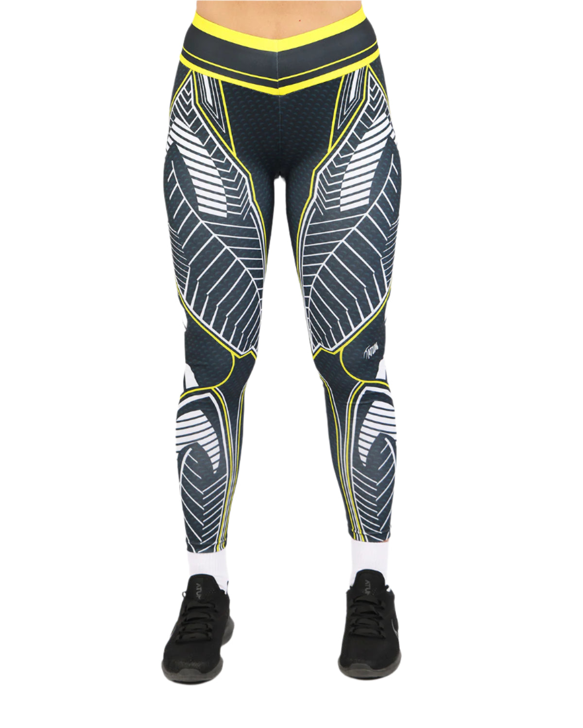 Strike Performance Yellow Leggings-Atum -65349441