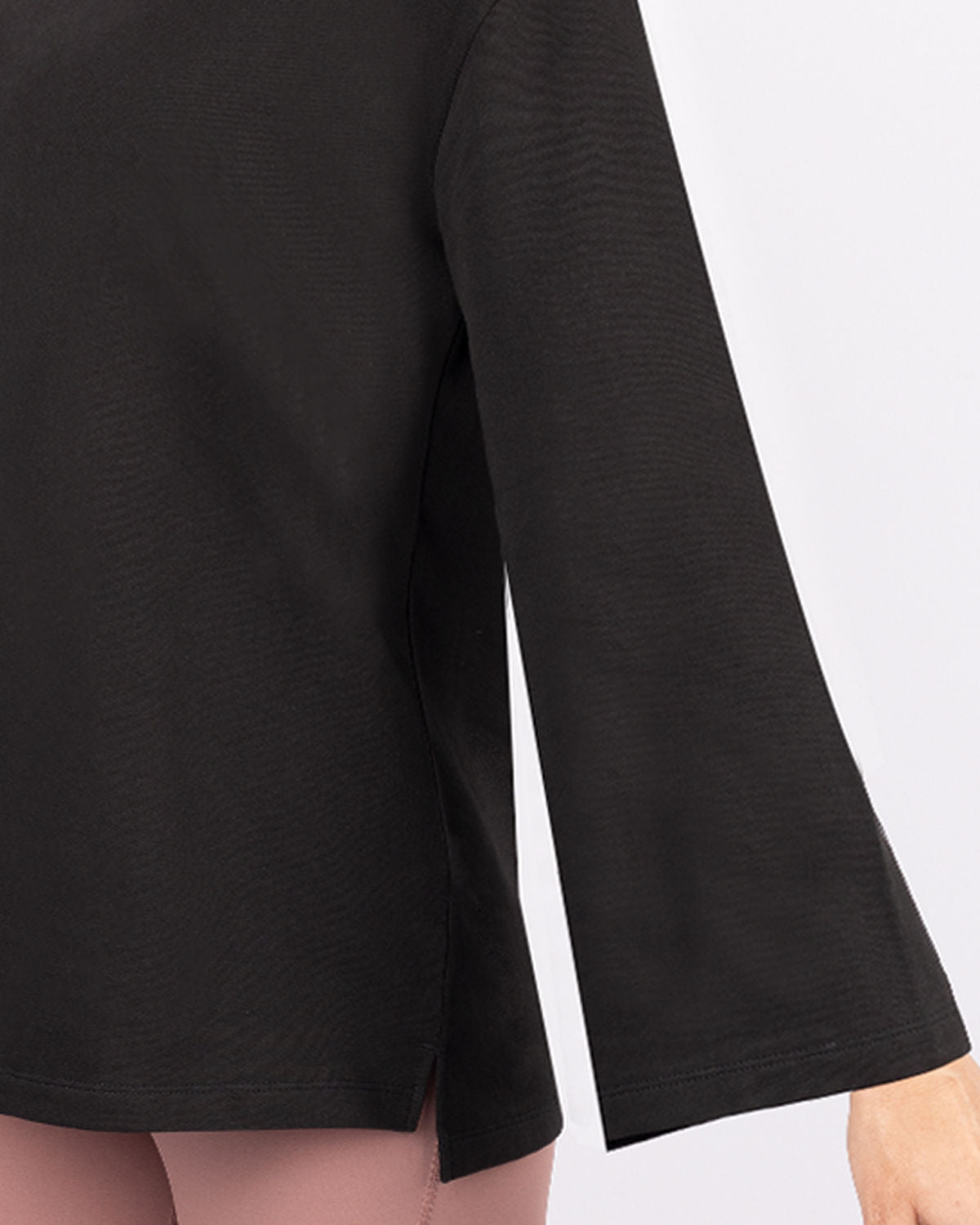 Elegance Oversize Black T-Shirt-Atum -89922287