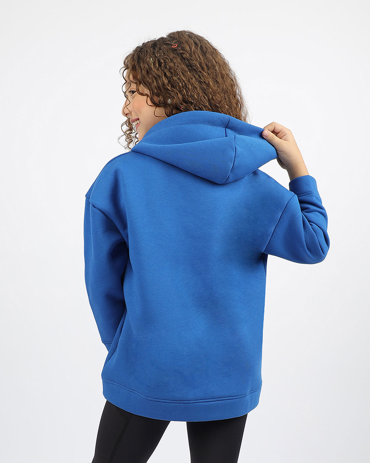 Oversized Girl's Blue Sweatshirt-Atum -89786891