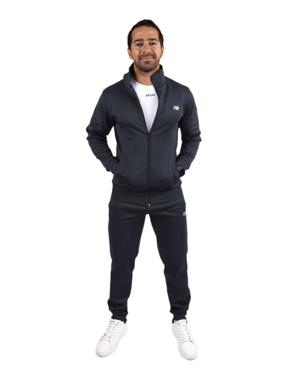 Basic Black Training Suit-Atum -38977509