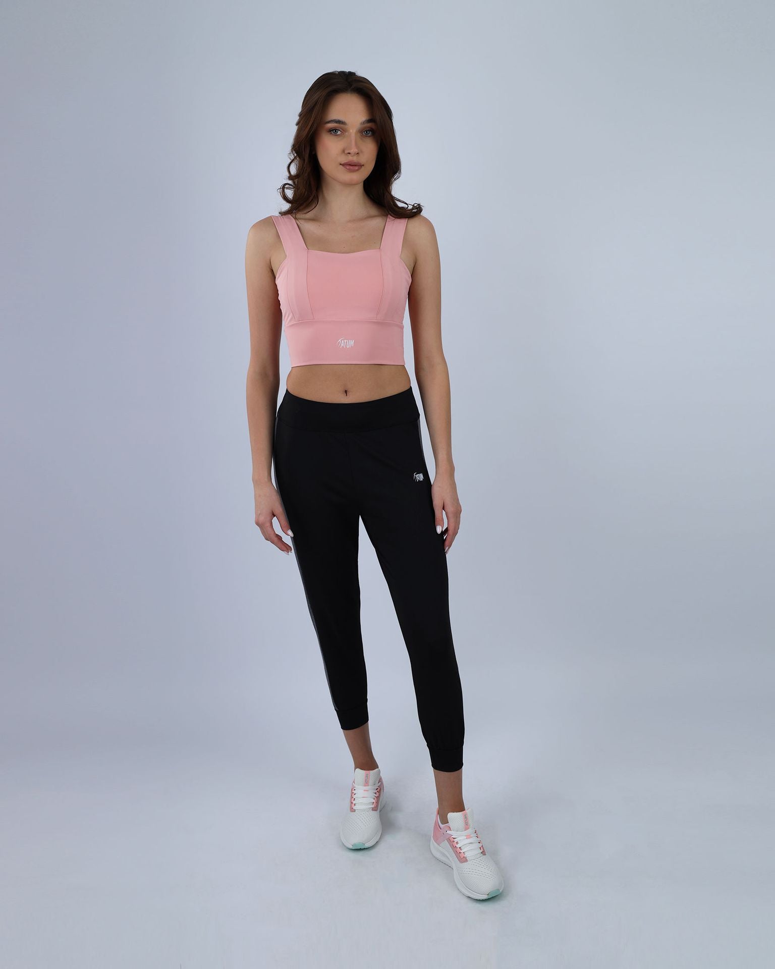 Yoga Fitness Pink Sports Bra-Atum -61906320