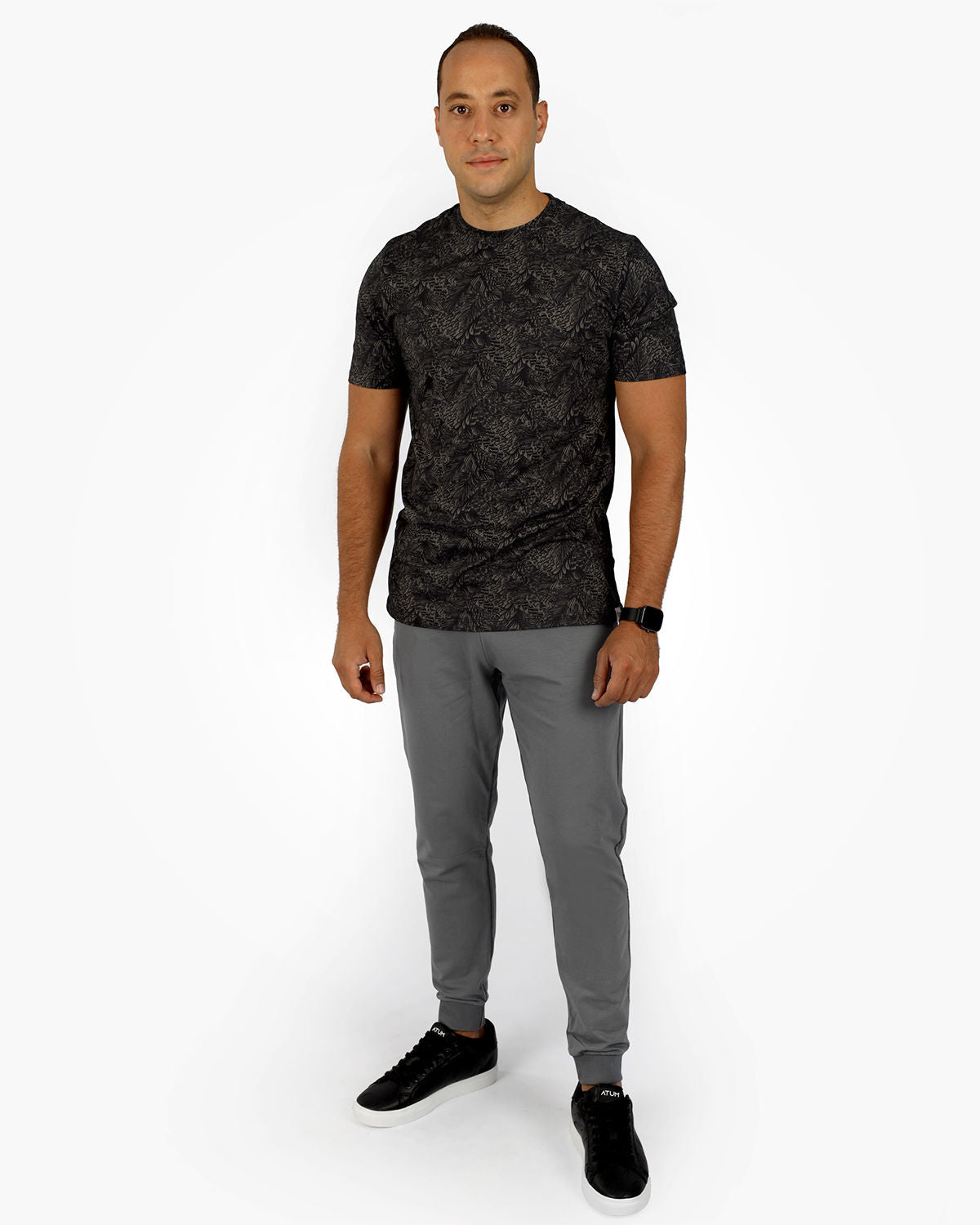 Splash Clash Forest Black T-Shirt