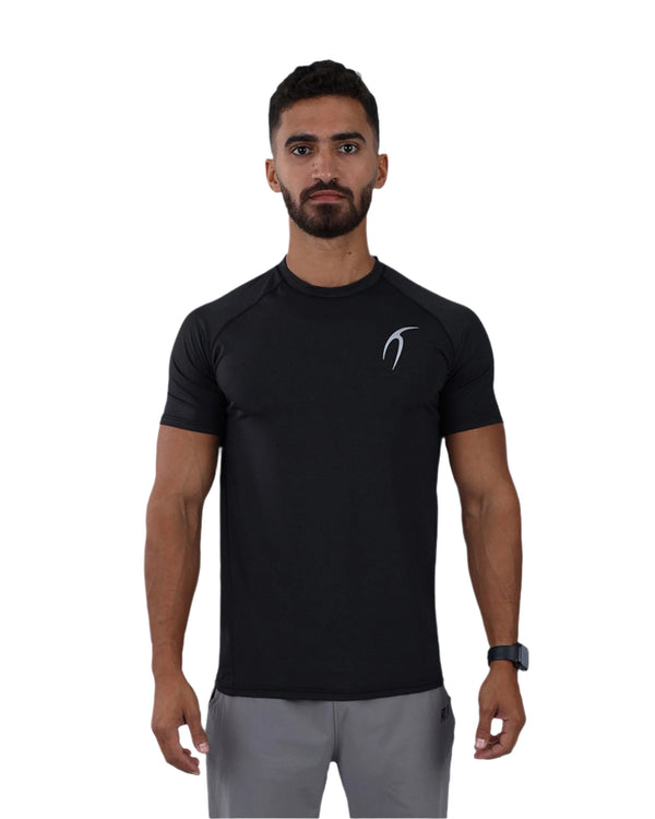 Dri-FIT Short-Sleeve Black Fitness Top-Atum -28703631