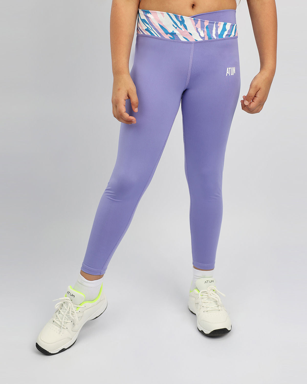 Girl's Floral Leggings