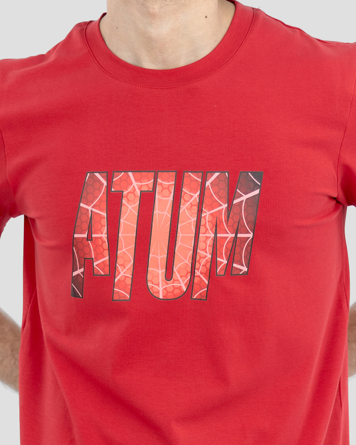 Super Hero Red T-Shirt-Atum -24590301