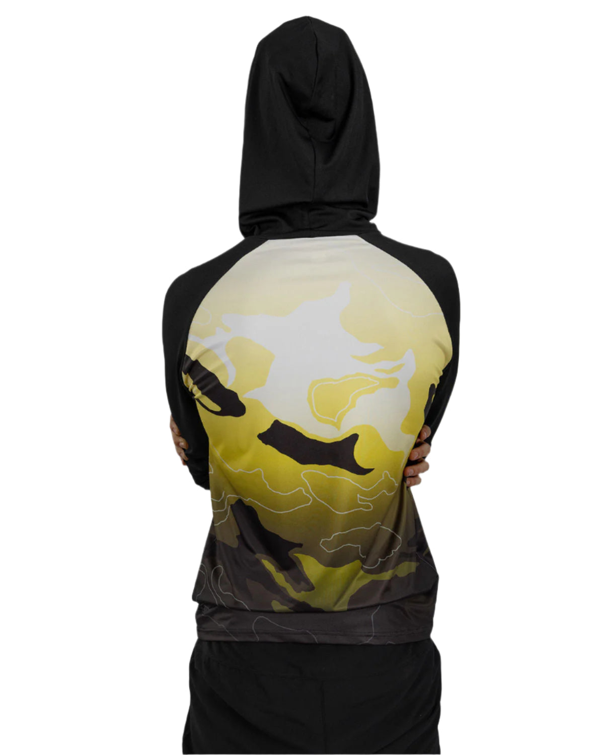 Training Long Sleeves Men's Yellow T-Shirt-Atum -37255739