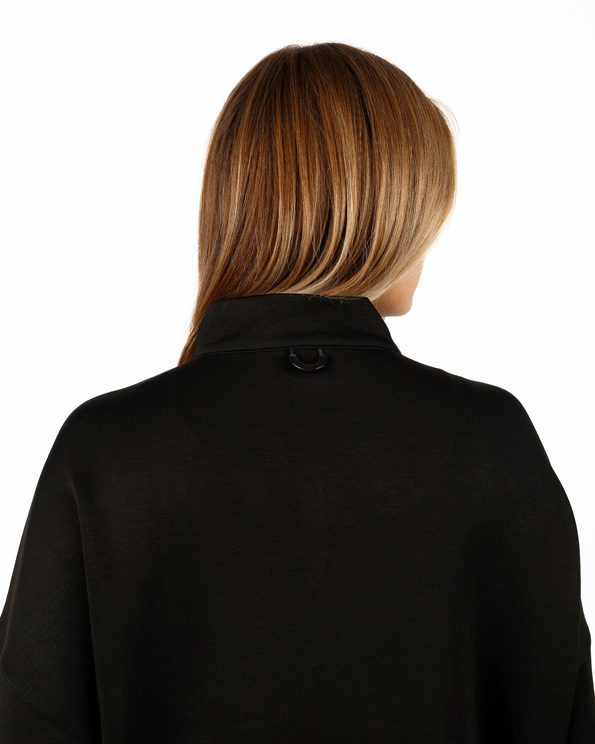 HalfZip Women's Black Tracksuit