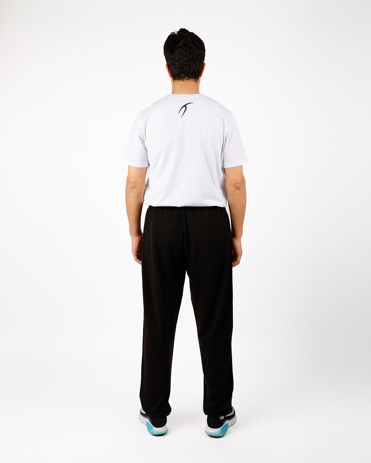 Relaxed Motion Unisex Black Pants-Atum -5482832